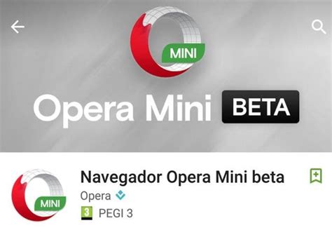 opera mini beta download